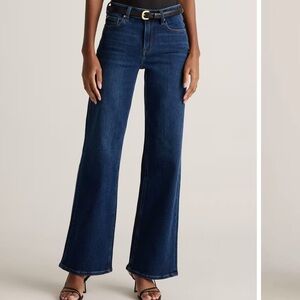 Quince Bella stretch wide leg Jean